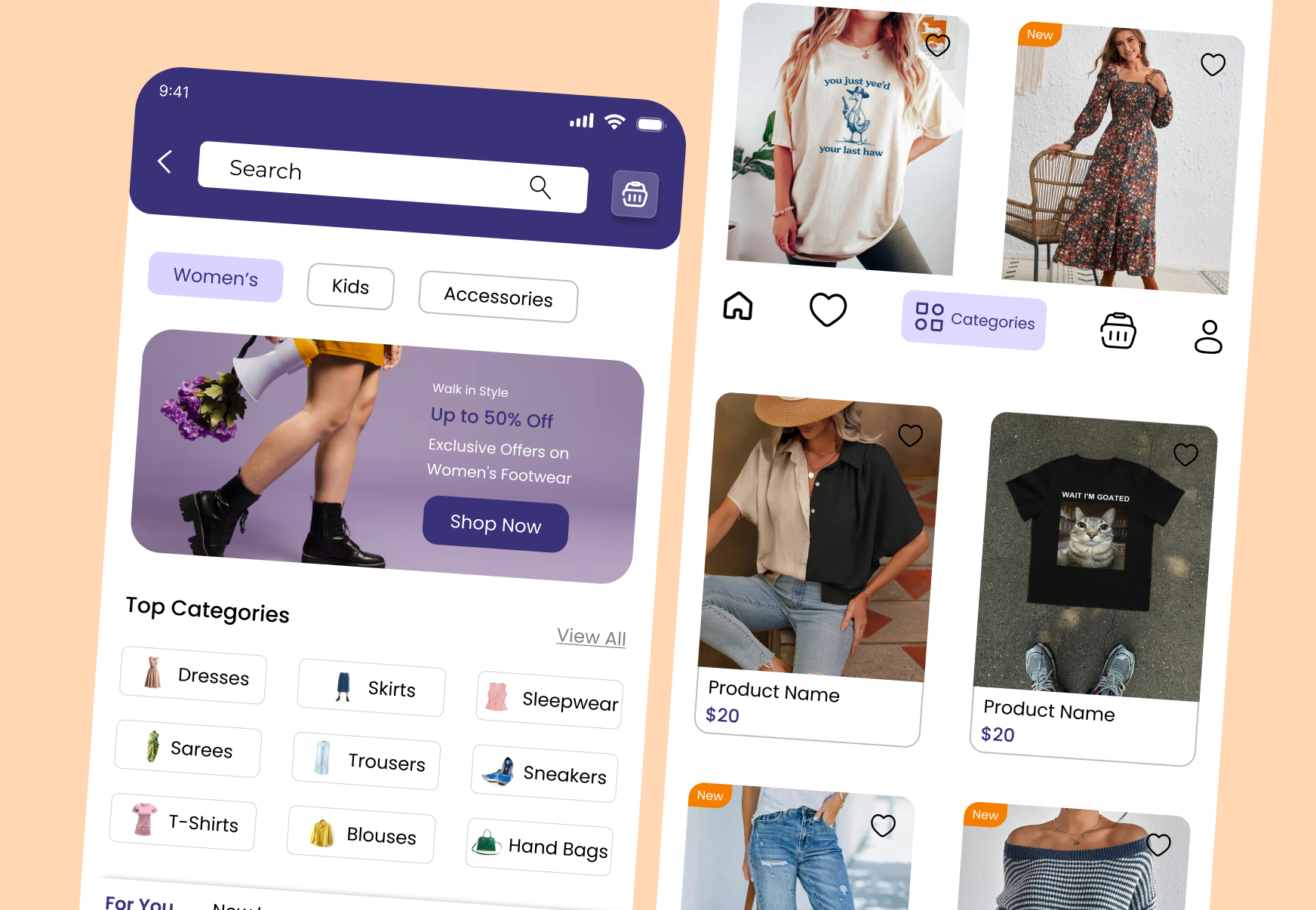 Women's Clothing Page